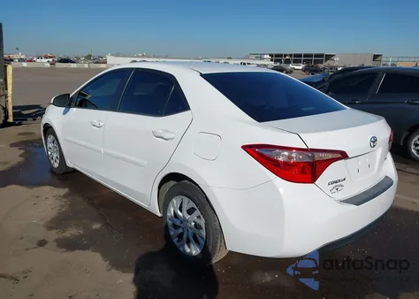 2018 Toyota Corolla Le from USA, damaged, VIN 2T1BURHE3JC076160